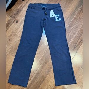 American Eagle Outfitters Navy Track Pants